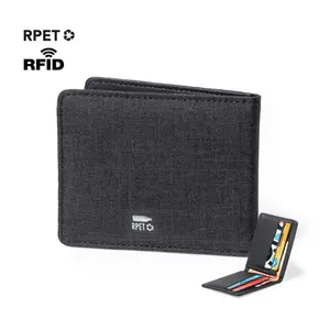 Portafoglio RFID in RPET, merchandising sostenibile - Product Image 1