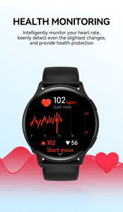 ساعة ذكية أنيقة بتصميم جديد لعام 2025 طراز VG53 PRO مع خاصية الملاحة وشاشة AMOLED وقياس معدل ضربات القلب واللياقة البدنية والرياضة وتشغيل الموسيقى عبر البلوتوث للرجال - Product Image 3