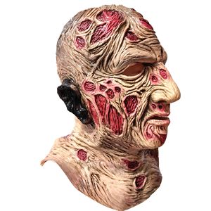 Máscara de <span class=keywords><strong>Freddy</strong></span> <span class=keywords><strong>Krueger</strong></span> Original de Fábrica, Máscara de Látex de Pesadilla, Disfraz de <span class=keywords><strong>Freddy</strong></span> de <span class=keywords><strong>Película</strong></span> de Terror, Cosplay, Máscaras de Halloween - Product Image 2
