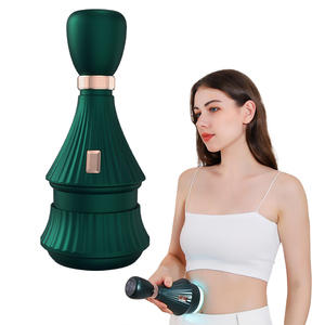 Equipo de masaje corporal inalámbrico multifuncional, Ventosas para aliviar el dolor de calefacción para regiones lumbares abdominales del vientre Guasha - Product Image 1