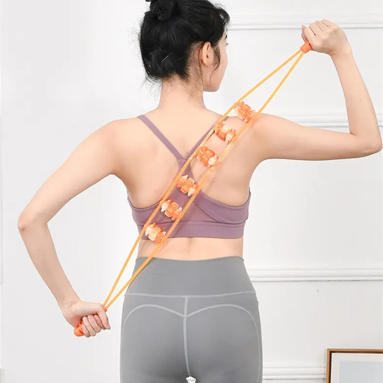 High Quality Back Shoulder Waist Legs Roller Therapy Body Roller Massage Belt Tools And Equipment