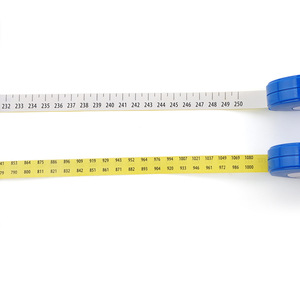 Cinta métrica Wintech de 2.5 metros para medir el peso y el pecho de cerdos y ganado, cinta métrica de plástico azul. - Product Image 3
