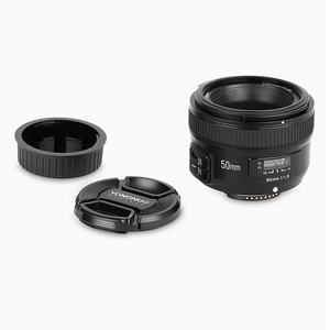 Mejores lentes de gran enfoque YONGNUO YN 50 <span class=keywords><strong>mm</strong></span> F1.8 MF YN 50mm F/1.8 AF con apertura de enfoque automático para cámaras Nikon y CANON YN50MM - Product Image 6