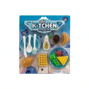 Ensemble de cuisine en plastique pour enfants, jouets d'imitation pour enfants de 2 à 4 ans, unisexe - Product Image 1
