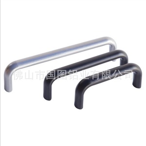 Aluminum Alloy Cabinet Door Handles Bar Shape Minimalist Design Durable Home Hardware Accessories Custom Made Foshan Origin - Product Image 3