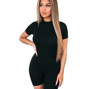 las mujeres sexy deporte <span class=keywords><strong>bicicleta</strong></span> corto mameluco de la longitud de la rodilla mono casual disponible en el tamaño más - Product Image 1