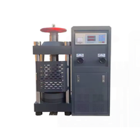 Máquina de Ensayo de Compresión con Pantalla Digital Yheng 2000kN, Equipo de Prueba de Presión para Concreto, Cemento y Materiales de Construcción de 200 Toneladas