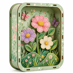 Kits de Peinture Diamant en Bois 3D Personnalisés pour Adultes, Accessoires de Kits d'Art Diamant en Bois, Vente en Gros Direct Usine B2B - Product Image 2