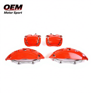 Nuevo Kit de Frenos de Cerámica de Carbono de Alto Rendimiento OEM MOTOR SPORT para Mercedes G63/GLS/GLE, Delantero de 6 Pistones, Trasero de 1 Pistón, Juego Completo 50% - Product Image 1