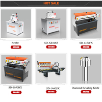 Machine de polissage et de biseautage acrylique de qualité industrielle à alimentation automatique électrique polisseuse à sec en Chine