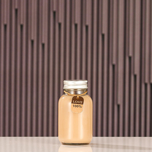 Wholesale Round <b>Glass</b> <b>Bottle</b> 250ml 300ml 350ml 500ml Beverage <b>Glass</b> <b>Bottle</b> clear <b>Glass</b> Juice <b>Milk</b> <b>Bottle</b> - Product Image 1
