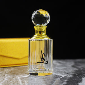 Garrafa de vidro vazia com 12 prismas, venda quente de garrafa com cristal vazio recarga de perfume para mulheres - Product Image 2