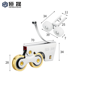 <span class=keywords><strong>Rueda</strong></span> de <span class=keywords><strong>Puerta</strong></span> <span class=keywords><strong>Corredera</strong></span> de Acero, Polea Doble para Muebles, <span class=keywords><strong>Puerta</strong></span> <span class=keywords><strong>Corredera</strong></span> de <span class=keywords><strong>Armario</strong></span> - Product Image 6