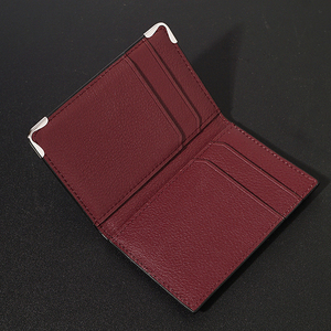 <span class=keywords><strong>Portafoglio</strong></span> <span class=keywords><strong>Mini</strong></span> e Portacarte di Alta Qualità in Vera Pelle, <span class=keywords><strong>Portafoglio</strong></span> da Uomo e da <span class=keywords><strong>Donna</strong></span> a Libro con Lettera C - Product Image 3