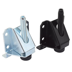 <b>Side</b> Mounted Adjustable Feet CZ 0507 Plastic Iron Anti Slip Furniture <b>Cabinet</b> Wardrobe Support Pads - Product Image 1