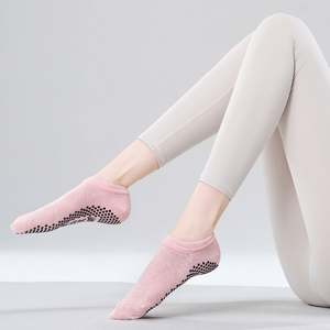 Custom Logo Breathable Cotton <b>Grip</b> Yoga <b>Socks</b> Non-Slip Fitness Wholesale Women Personalized Pilates <b>Socks</b> - Product Image 6