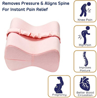 Mousse à mémoire de forme côté dormeur jambe orthopédique sommeil ergonomique cale soutien hôtel utilisation femmes enceintes sciatique genou oreiller