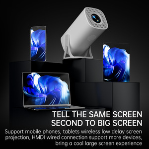 S40 Lcd Portable Mini Pocket <b>Projector</b> Smart <b>Android</b> 14 4k Ready 180 Lumens Home Theater Dual-band Wifi - Product Image 4