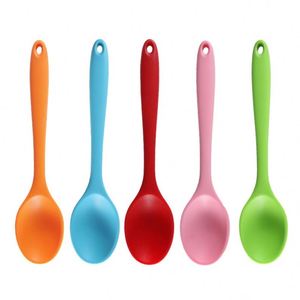 Hot Sale Heat Resistant Food Grade Nonstick <b>Silicone</b> Spoons for Kitchen Cooking Spoon <b>Tools</b> - Product Image 1