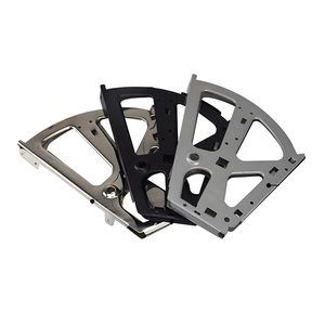 YOYOW iron Multi-layer <b>Shoe</b> <b>Rack</b> Bracket Side Opening Easy Installation Silver Color - Product Image 1