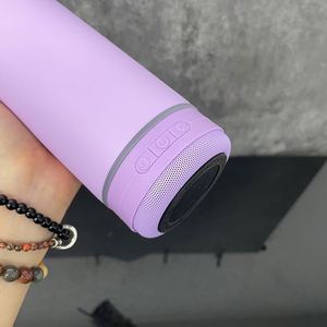 USA Warehouse Powder Coated rainbow Plated rainbow Underneath 20oz Skinny Straight Tumbler Speaker <b>Music</b> 20oz Tumbler - Product Image 2