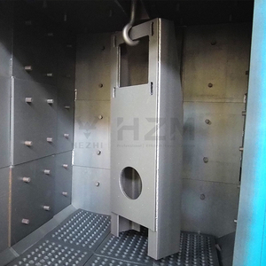Jantes en alliage d'aluminium Sableuse verticale compacte Tout-en-un Spinner Hanger Rims Cleaning Sand Blasting Machine - Product Image 5