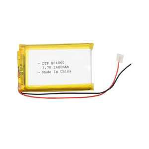 804060 3,7 v 2400 mah lipo battery with protective circuit board - Product Image 5
