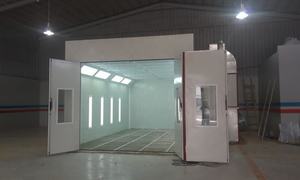 Nuevo Producto: Cabina de Pintura Económica de Alta Calidad Personalizada en Color, 5.5kw, con EPS, Lana de Roca o PVC para Motocicletas - Product Image 4