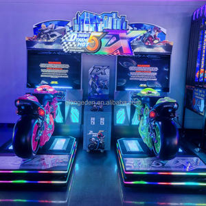 Arcade Racing Car & Xe Máy Tốc Độ Mô Phỏng Đồng Xu Hoạt Động Video Trò Chơi Giao Diện Điều Khiển 220V Tiếng Anh Ngôn Ngữ Với 1-Năm Bảo Hành - Product Image 6