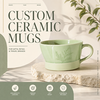 Mug en céramique personnalisé avec logo OEM, emballage couleur, production en gros, échantillon d'art graphique, cadeau promotionnel d'entreprise