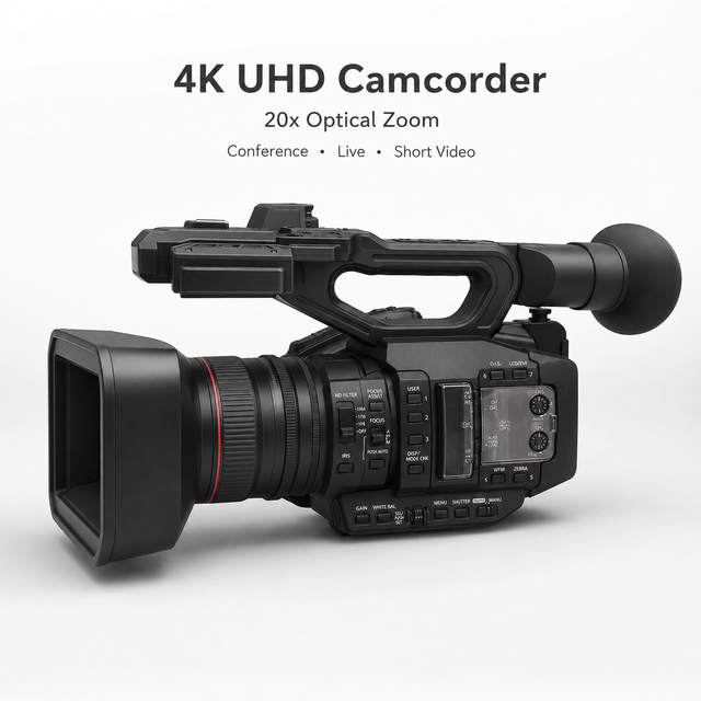 AG-UX180MC Conference Camera 4K HD Camera Live Streaming Conferences Short Videos