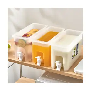 Epsilon Koelkast Om Cool Ketel Met Kraan Grote Capaciteit Citroen Fruit Theepot Juice Drink Water Jug Dispenser Water Pitcher