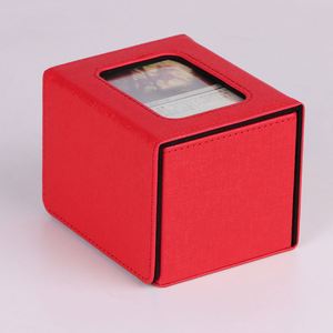 Caja de Cuero PU con Cierre Magnético Seguro FX, con Apertura Superior, para Tarjetas Coleccionables de Alto Valor - Product Image 2