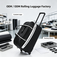 Valise de voyage pliable de grande capacité, imperméable, de haute qualité, avec logo personnalisable, motif géométrique, style Oxford, fermeture éclair