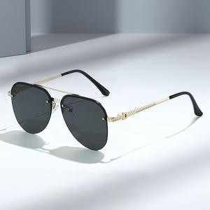 Nuevas Gafas de Sol Unisex Rectangulares con Protección UV400, Montura Completa de PC, Diseño Moderno 2025 - Product Image 1