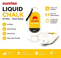 Personnalisation, tenue plus forte, antidérapant, 250 ml de carbonate de magnésium, respectueux de la peau, craie liquide pour la gym, pour les sports, l'escalade