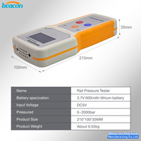 RPD200 Probador de Presión de Combustible Portátil, Sensor de Presión de Combustible, Herramienta de Diagnóstico Compatible