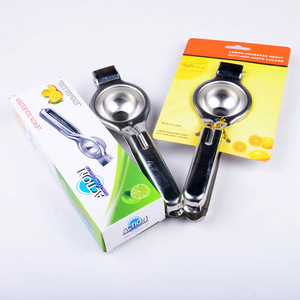 Stainless Steel Lemon Squeezer Heavy Duty 6Cm Manual Juicer For Citrus Fruits Kitchen <b>Tool</b> - Product Image 1