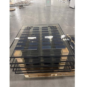 Su misura 200W vetro trasparente pannello solare per la casa verde BIPV efficiente dal punto di vista energetico ed ecologico - Product Image 6