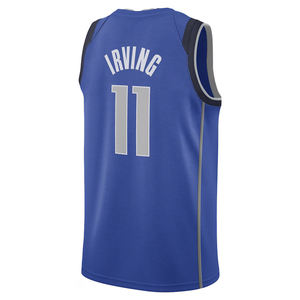 Dallas Pria # 11 Jersey Basket Kyrie Irving Bordir Pakaian Olahraga Remaja dengan Logo Edisi Kota Seragam Jahitan Musim Panas - Product Image 2