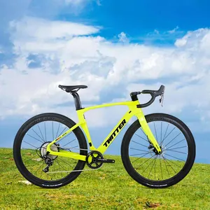 טוויטר חצץ אופני rs 12 מהירות groupset מסגרת 2022 chromoly גודל 56 54 44 פחמן חצץ אופני אופניים יצרנים