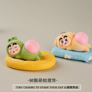 Adorables Adornos <span class=keywords><strong>de</strong></span> Resina <span class=keywords><strong>de</strong></span> Animales para Escritorio, Juguetes Terapéuticos Musicales, Pequeño Par <span class=keywords><strong>de</strong></span> Figuras Sorpresa (Blind Box) - Product Image 3