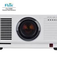 Flyin PL-W12K 4K Film DLP Projecteur 12000 Lumens Extérieur Interactif 3D Cartographie Courte Distance Portable pour L'éducation Planétarium