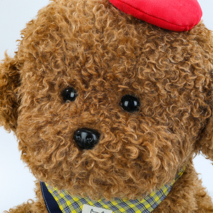 Adorable Peluche <span class=keywords><strong>de</strong></span> Perrito <span class=keywords><strong>Caperucita</strong></span> <span class=keywords><strong>Roja</strong></span>, Juguete <span class=keywords><strong>de</strong></span> Peluche <span class=keywords><strong>de</strong></span> Algodón PP, Muñeco <span class=keywords><strong>de</strong></span> Peluche, Venta al por Mayor y al Detal, Regalo para Niños - Product Image 6