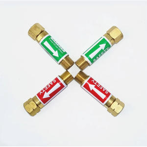 Ensemble d'arrêt de reflux oxygène-acétylène avec embout de régulateur 9/16 pour équipement de soudage - Product Image 6