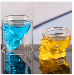 Elegante doppia parete di vetro di colpo, colpo della <span class=keywords><strong>vodka</strong></span> occhiali all'ingrosso - Product Image 1