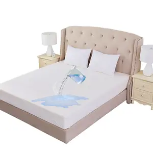 Protège-matelas imperméable à glissière Enveloppe de matelas Couvre-matelas Queen