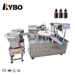Ligne de production automatique de machine de remplissage et de scellage d'ampoules en plastique de verre liquide oral de petit sirop - Product Image 4