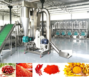 เครื่องแปรรูปพริกป่น<span class=keywords><strong>สด</strong></span>และพริกป่นแห้ง เครื่องทำผงขิง ผงพริกไทย - Product Image 6