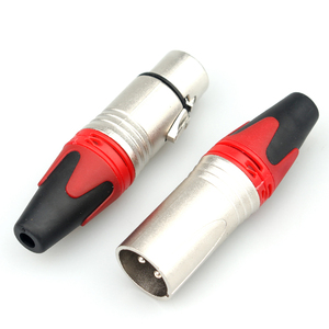 Conector <span class=keywords><strong>XLR</strong></span> Hembra de 3, 4 y 5 Pines, <span class=keywords><strong>Mini</strong></span>, Especial, para Micrófono, Certificado CE, 300V 30A, JINDA JD0955 - Product Image 6